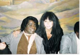 laura melidoni e james brown al gilda