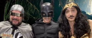 LILLO BIGGIO WONDER TRANS E FIORELLO BATMAN