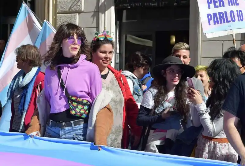 manifestazione per i diritti delle giovani persone transgender  foto di bacco (14)