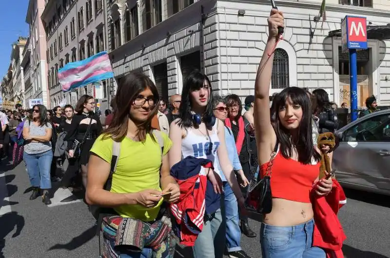 manifestazione per i diritti delle giovani persone transgender  foto di bacco (16)