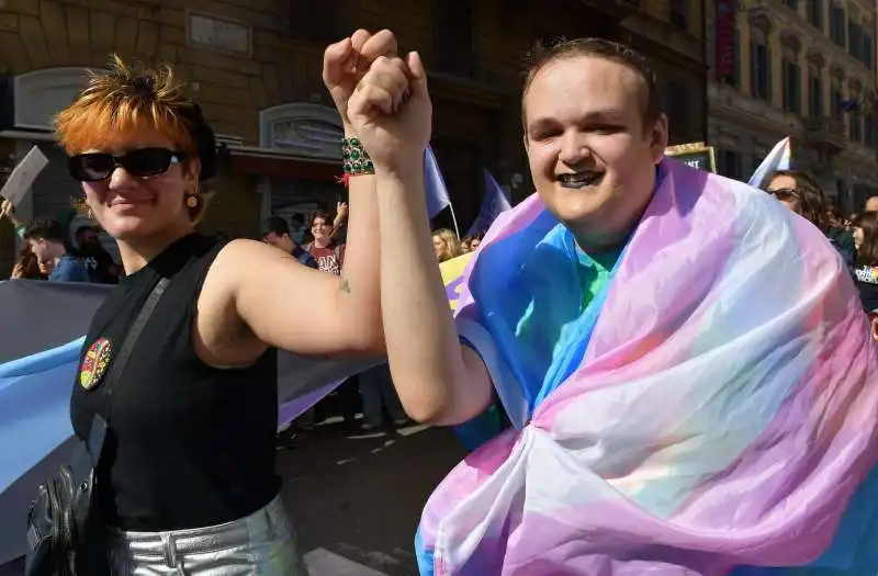 manifestazione per i diritti delle giovani persone transgender  foto di bacco (17)