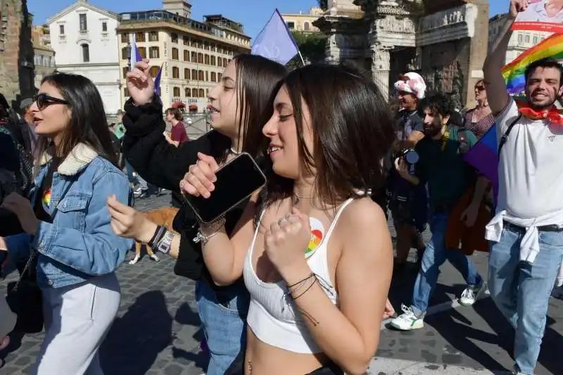 manifestazione per i diritti delle giovani persone transgender  foto di bacco (22)