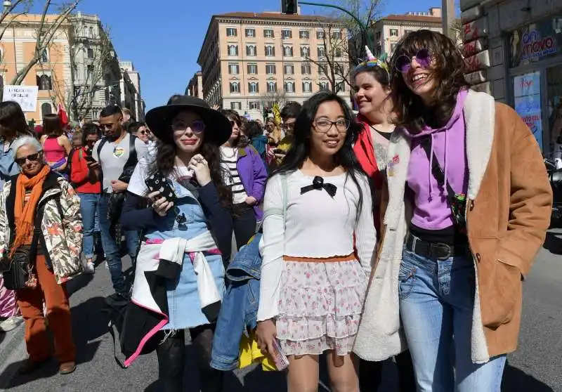 manifestazione per i diritti delle giovani persone transgender  foto di bacco (6)