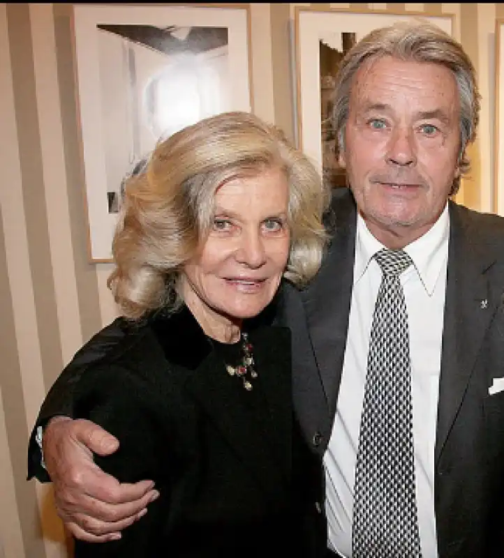 MARINA CICOGNA ALAIN DELON