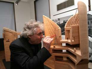 mario botta e il progetto della nuova torre per la scala