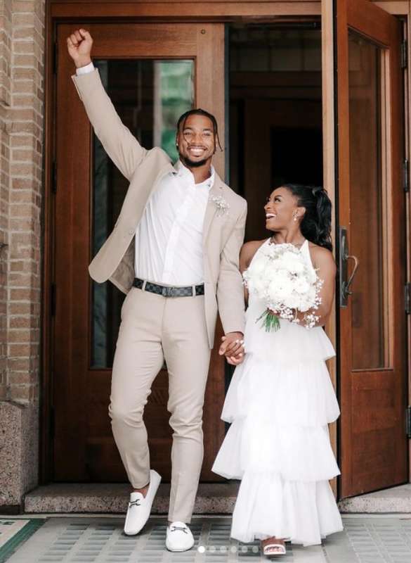 matrimonio simone biles jonathan owens 6