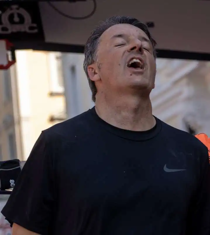 MATTEO RENZI - MARATONA DI MILANO 