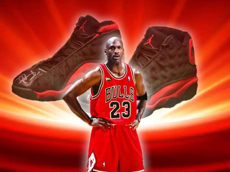 michael jordan sneakers nba finals 1998  