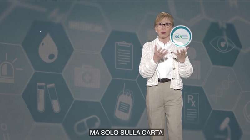 milena gabanelli - dati su sanita e finanziamenti