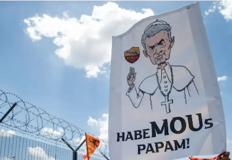 mourinho striscione