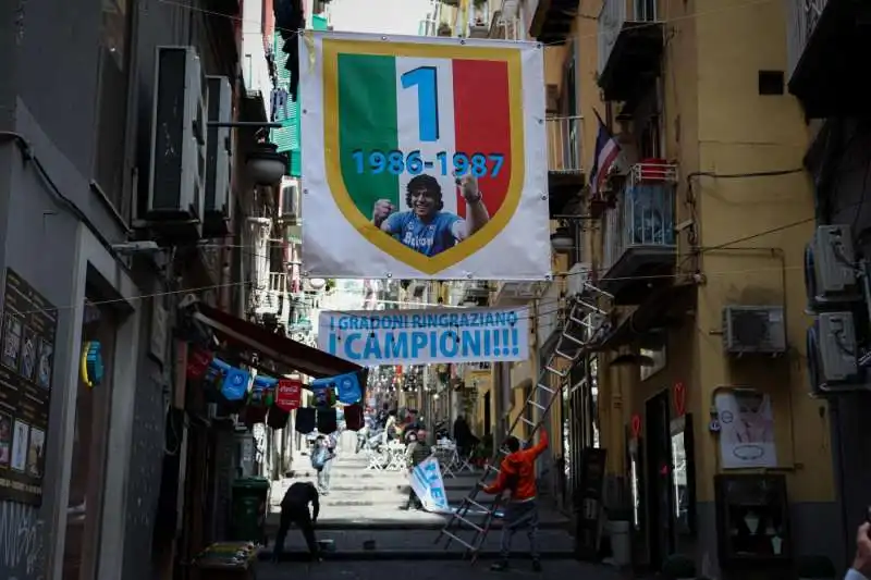 napoli si prepara alla festa scudetto 1