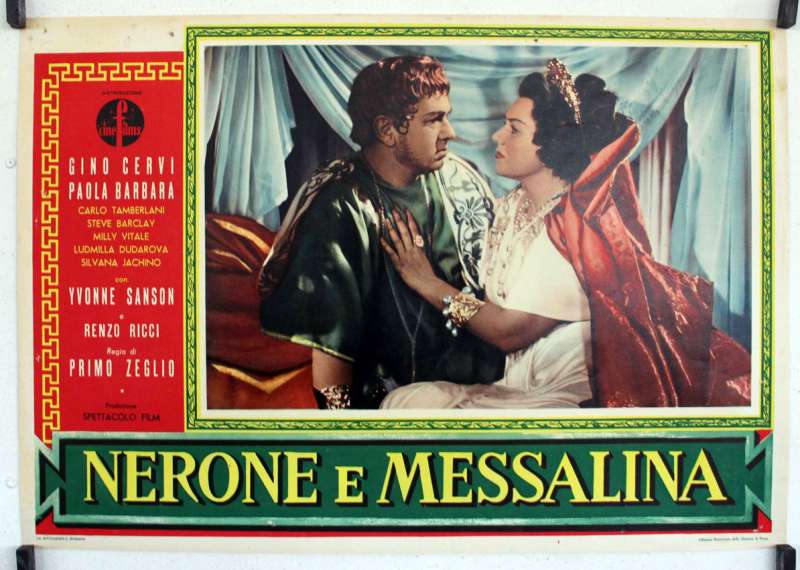 nerone e messalina. 2