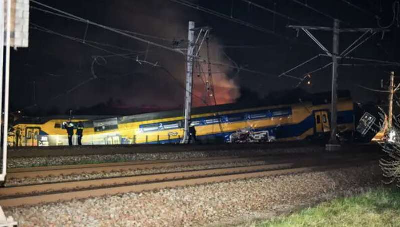 olanda incidente ferroviario a voorschoten 1