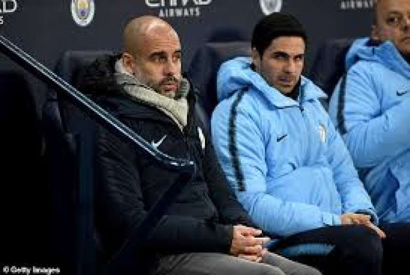 PEP GUARDIOLA MIKEL ARTETA