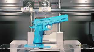 PISTOLA PRODOTTA CON STAMPANTE 3D 1