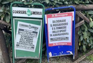 QUOTIDIANI SPORTIVI ALLEGATI A CORRIERE E MESSAGGERO IN UMBRIA