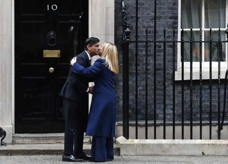 rishi sunak e giorgia meloni a downing street 3