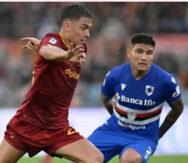 roma sampdoria dybala