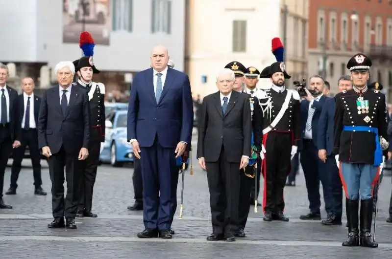 sergio mattarella  all altare della patria   25 aprile 2023  3