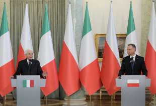 sergio mattarella andrzej duda varsavia