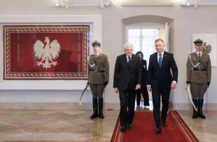 sergio mattarella andrzej duda varsavia 2