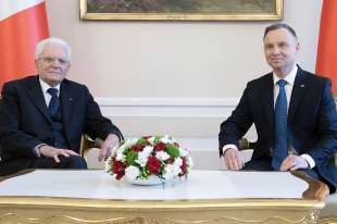 sergio mattarella andrzej duda varsavia 5