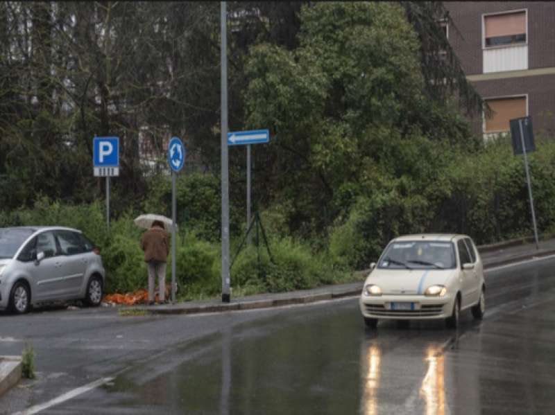 strade allagate a roma 12