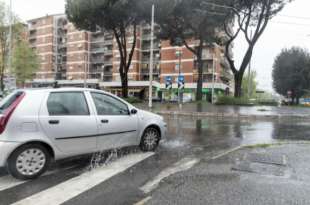 strade allagate a roma 2