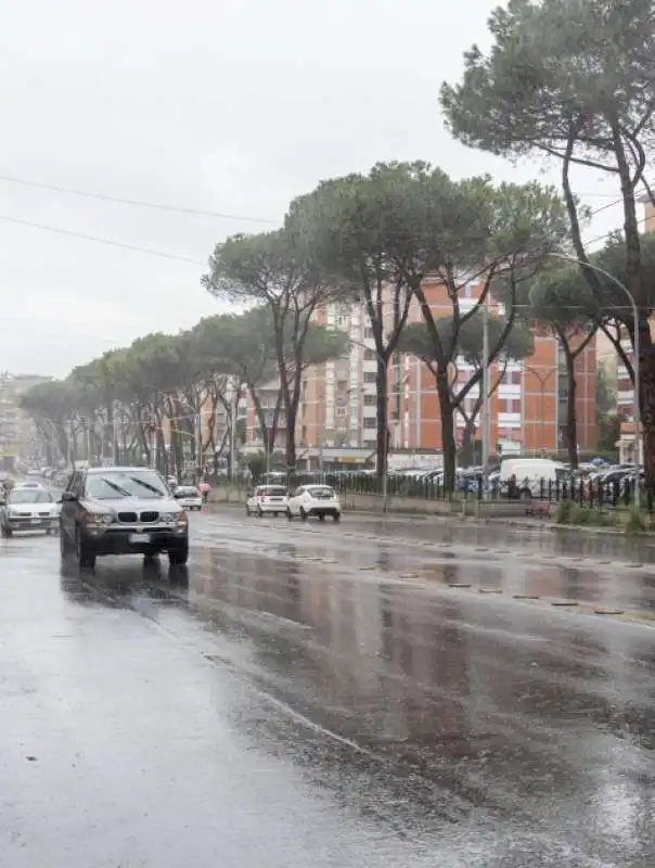 strade allagate a roma   6