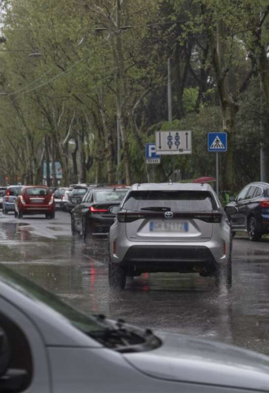 strade allagate a roma 7