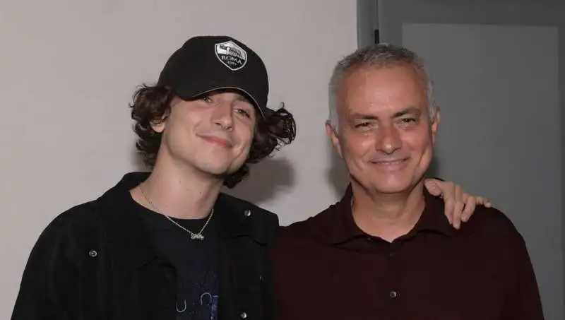 timothee chalamet jose mourinho