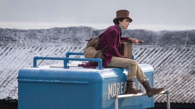 timothee chalamet wonka 1