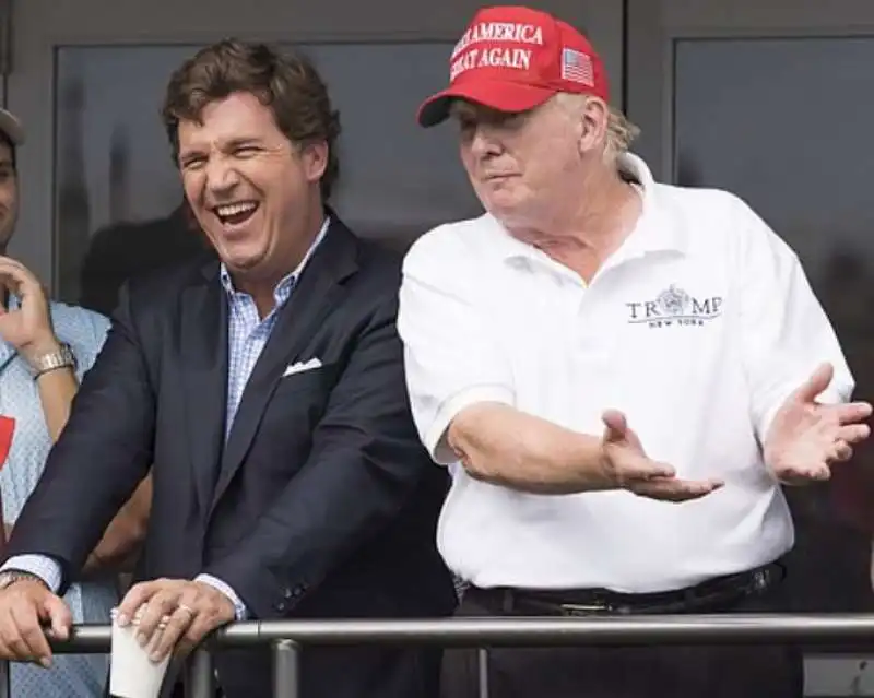 tucker carlson  donald trump 