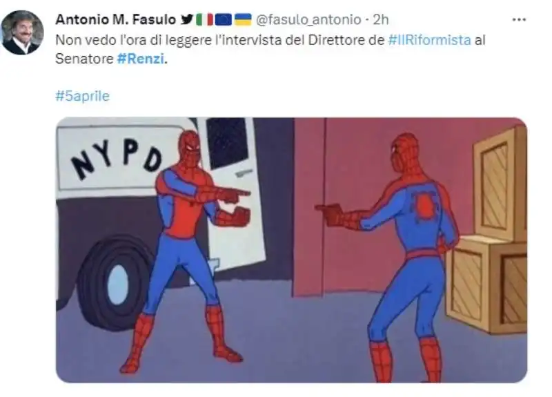 tweet su matteo renzi nuovo direttore del riformista 6