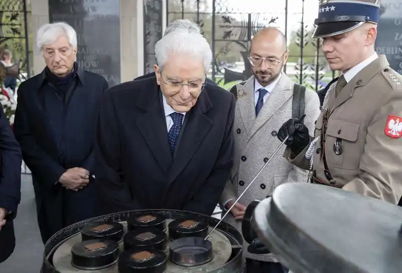 ugo zampetti sergio mattarella a varsavia 