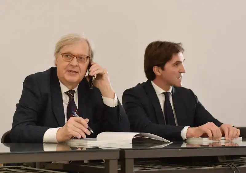 vittorio sgarbi e francesco acquaroli  foto di bacco (2)