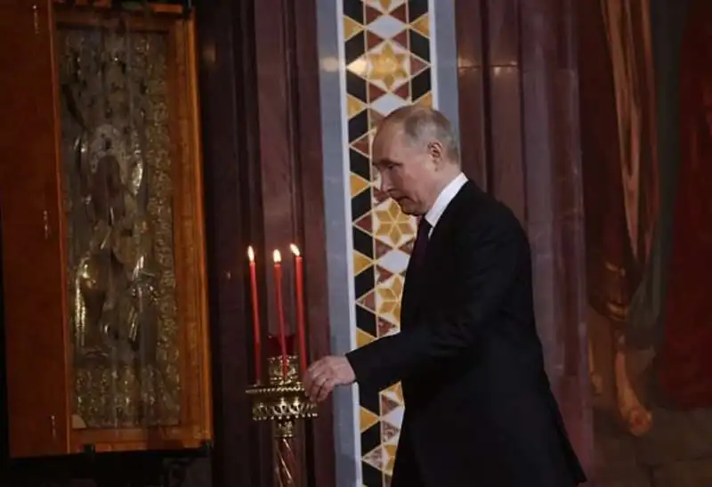 vladimir putin   pasqua ortodossa   3