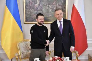 volodymyr zelensky con andrzej duda a varsavia