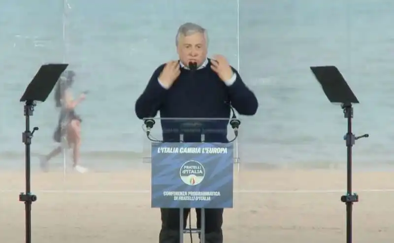 ANTONIO TAJANI ALLA CONFERENZA PROGRAMMATICA DI FRATELLI DITALIA A PESCARA