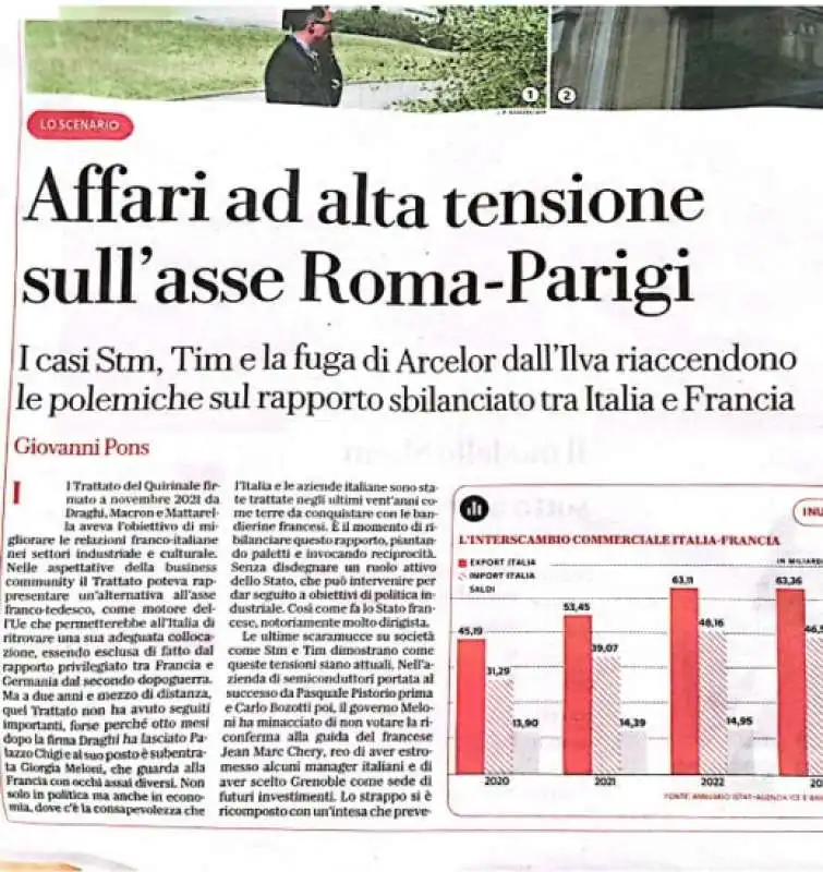 ARTICOLO DI AFFARI & FINANZA CENSURATO DA MAURIZIO MOLINARI 