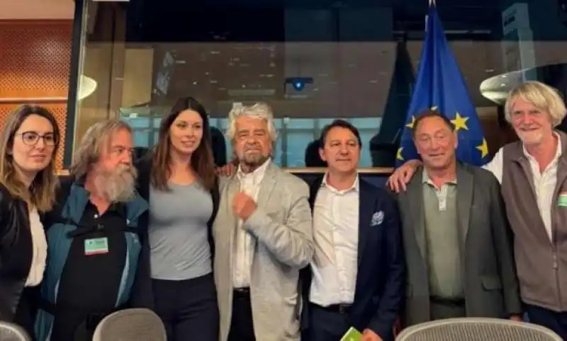 BEPPE GRILLO A BRUXELLES