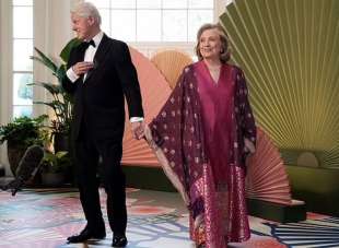 bill e hillary clinton cena di gala alla casa bianca