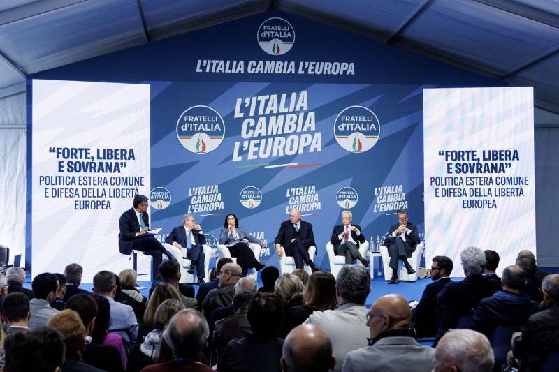 CONFERENZA PROGRAMMATICA DI FRATELLI D ITALIA A PESCARA