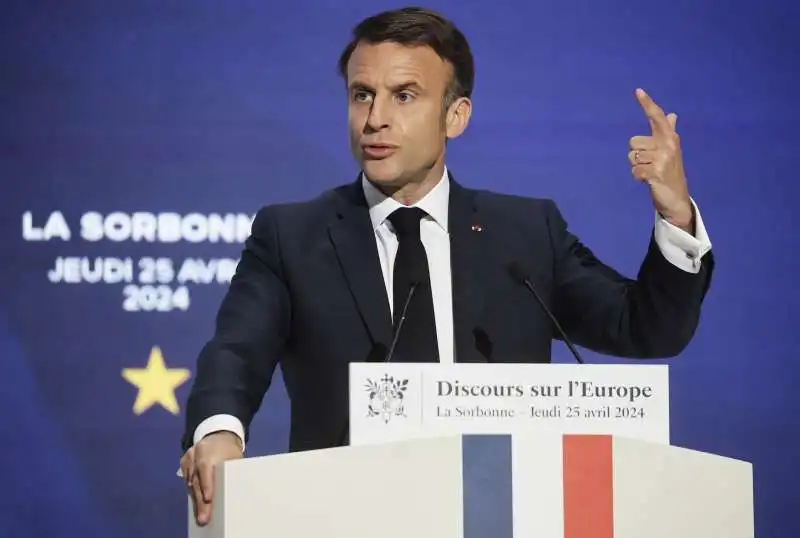 emmanuel macron   discorso sull europa alla sorbona   25 aprile 2024   1