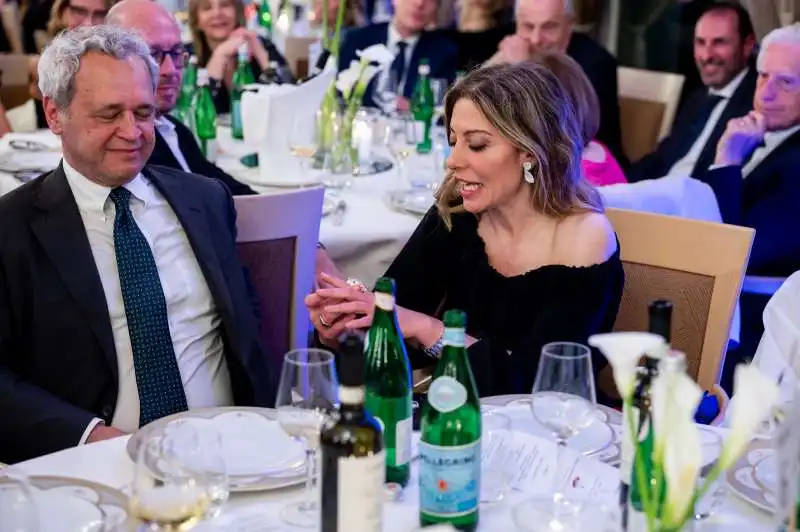 enrico mentana e francesca fagnani