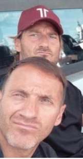 Fabrizio Iacorossi e Francesco Totti