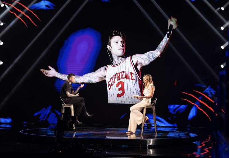 fedez e francesca fagnani a belve