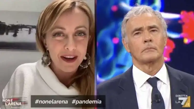 giorgia meloni a non e larena 1