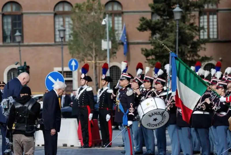      guido crosetto   sergio mattarella   25 aprile 2024   altare della patria