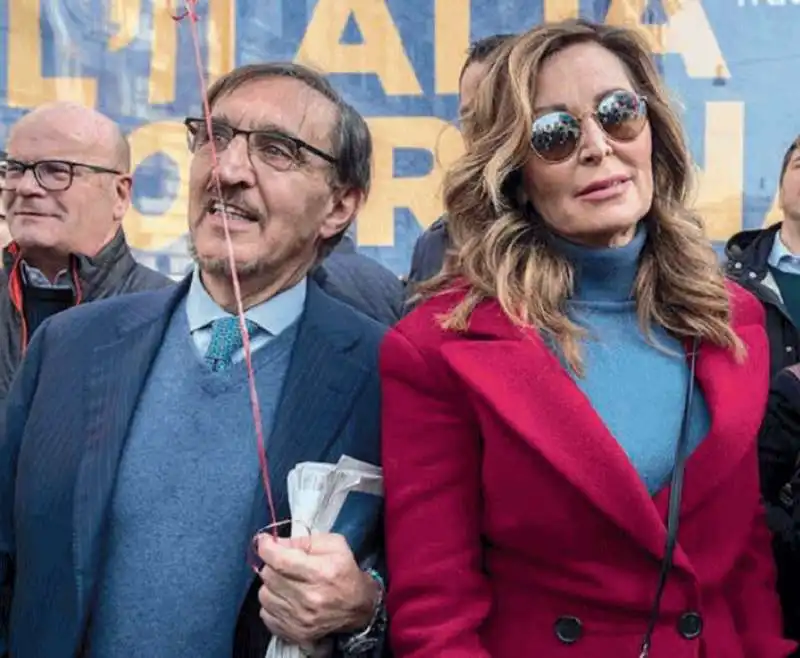 IGNAZIO LA RUSSA E DANIELA SANTANCHE     